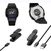 For Casio Watch G-SHOCK GBD-H2000 USB Interface Smart Watch Charging Cable Charging Clip