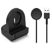 For Google Pixel Watch 3 41 / 45mm Smart Watch Silicone Charging Holder with Charging Cable(Black)