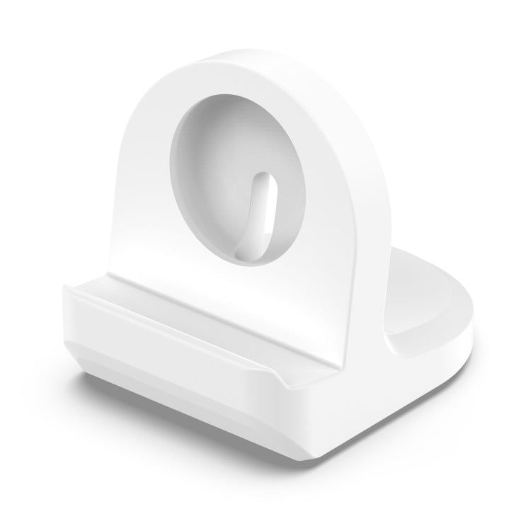 For Google Pixel Watch 3 41 / 45mm Smart Watch Silicone Charging Holder with Charging Cable(White)