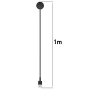 For Google Pixel Watch 3 41 / 45mm Smart Watch Silicone Charging Holder with Charging Cable(Black)