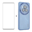 For Honor Magic6 ENKAY Hat-Prince Translucent Matte TPU Phone Case with Lens Film + 3D Hot Bending Film(Blue) - free shipping - PMC Jewellery - Order now!