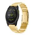 For Garmin Enduro 3 Tortoise Shell 26mm Stainless Steel Watch Band(Gold) - free shipping - PMC TechLife - Order now!