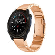For Garmin Descent Mk3i  51mm Tortoise Shell 26mm Stainless Steel Watch Band(Rose Gold) - free shipping - PMC TechLife - Order now!