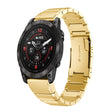 For Garmin Epix Pro 51mm Tortoise Shell 26mm Stainless Steel Watch Band(Gold) - free shipping - PMC TechLife - Order now!