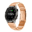For Garmin MARQ Adventurer Gen 2 Tortoise Shell 22mm Stainless Steel Watch Band(Rose Gold) - free shipping - PMC TechLife - Order now!