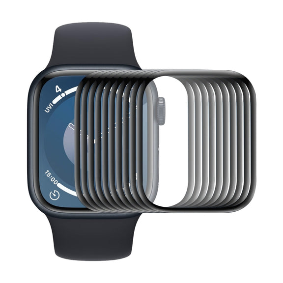 For Apple Watch Series 10 42mm 10pcs ENKAY 3D Full Coverage Soft PC Edge PMMA HD Screen Film