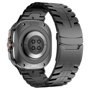 For Samsung Galaxy Watch Ultra 47mm Titanium Alloy Metal Watch Band(Black)