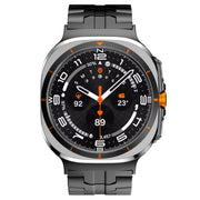 For Samsung Galaxy Watch Ultra 47mm Titanium Alloy Metal Watch Band(Black)