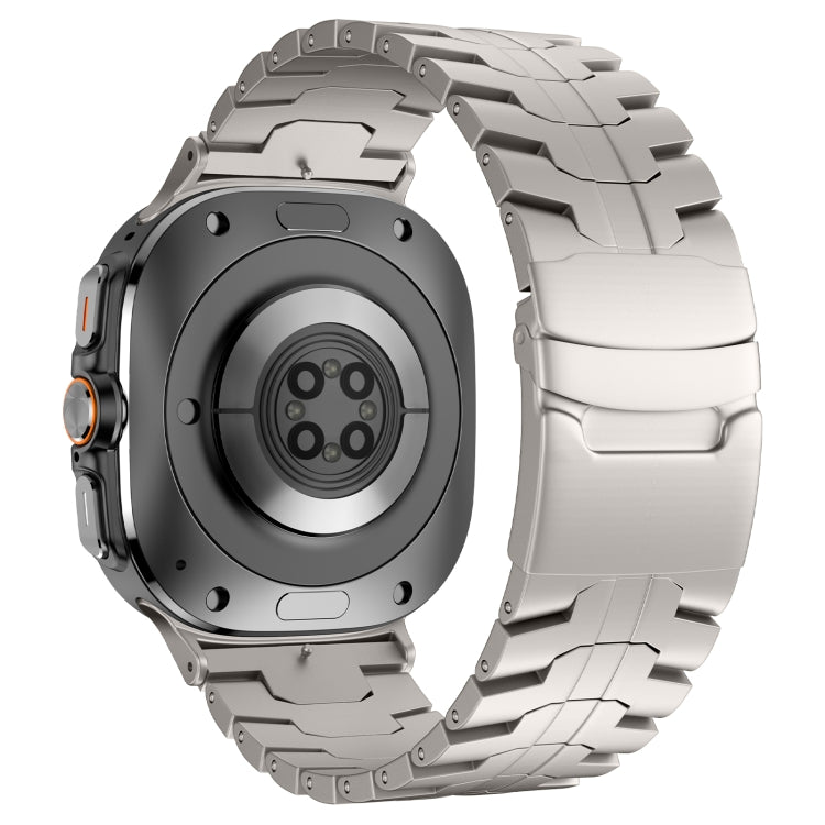 For Samsung Galaxy Watch Ultra 47mm Titanium Alloy Metal Watch Band(Titanium Color)