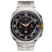 For Samsung Galaxy Watch Ultra 47mm Titanium Alloy Metal Watch Band(Titanium Color)