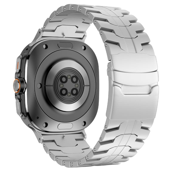 For Samsung Galaxy Watch Ultra 47mm Titanium Alloy Metal Watch Band(Silver)