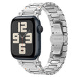 For Apple Watch SE 2023 44mm Pathfinder Stainless Steel Metal Watch Band(Silver) - free shipping - PMC TechLife - Order now!