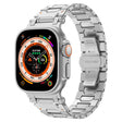 For Apple Watch Ultra 49mm Pathfinder Stainless Steel Metal Watch Band(Silver) - free shipping - PMC TechLife - Order now!