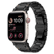 For Apple Watch SE 2022 44mm Pathfinder Stainless Steel Metal Watch Band(Black) - free shipping - PMC TechLife - Order now!