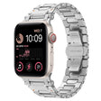 For Apple Watch SE 2022 44mm Pathfinder Stainless Steel Metal Watch Band(Silver) - free shipping - PMC TechLife - Order now!