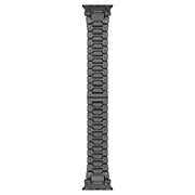 For Apple Watch Series 6 44mm Pathfinder Stainless Steel Metal Watch Band(Black)