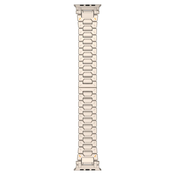 For Apple Watch Series 4 44mm Pathfinder Stainless Steel Metal Watch Band(Titanium Color)