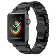 For Apple Watch Series 3 42mm Pathfinder Stainless Steel Metal Watch Band(Black) - free shipping - PMC TechLife - Order now!