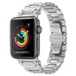 For Apple Watch Series 3 42mm Pathfinder Stainless Steel Metal Watch Band(Silver) - free shipping - PMC TechLife - Order now!