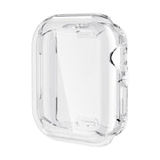 For Apple Watch Series 10 42mm ENKAY Hat-Prince Electroplated Soft TPU Case with Screen Film(Transparent)