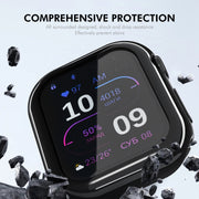 For Apple Watch Series 10 42mm ENKAY Hat-Prince Electroplated Soft TPU Case with Screen Film(Transparent)