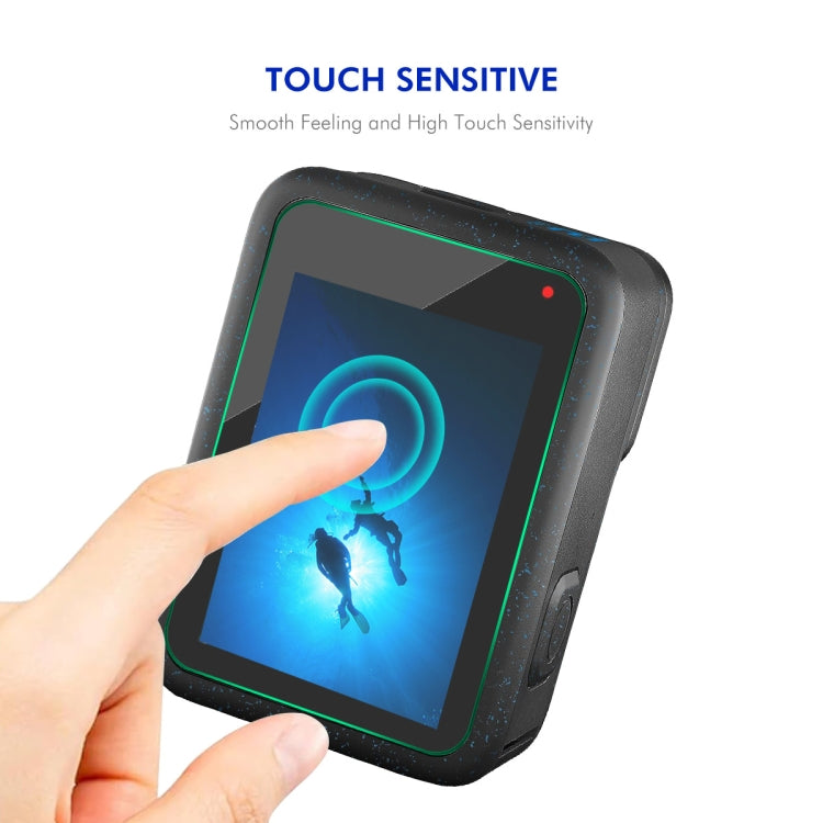 For GoPro HERO13 Black ENKAY 0.2mm 9H Tempered Glass Screen Protector Front ��� Back Camera Film