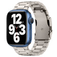 For Apple Watch Series 7 45mm Three Beads Titanium Alloy Metal Watch Band(Titanium Color) - free shipping - PMc TechLife - Order now!