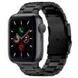 For Apple Watch Series 5 40mm Three Beads Titanium Alloy Metal Watch Band(Black) - free shipping - PMc TechLife - Order now!