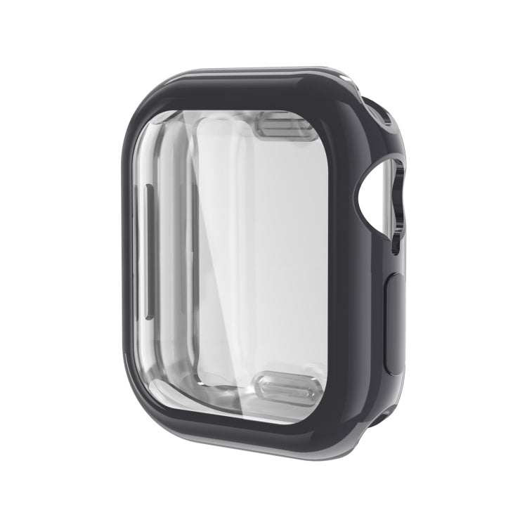 For Apple Watch Series 10 46mm Full Coverage TPU Electroplated Watch Case(Grey) - Watch Cases by PMC TechLife | Online Shopping South Africa | PMC TechLife | Buy Now Pay Later Mobicred
