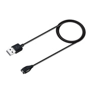 For Garmin Fenix 8 AMOLED / Vivoactive 6 USB Interface Smart Watch Charging Cable, Length: 1m(Black)