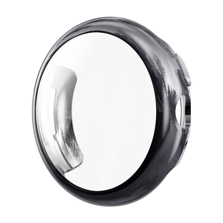 For Google Pixel Watch 3 45mm ENKAY Hat-Prince Full Coverage Electroplated Soft TPU Case with Screen Protection(Gun Color) - free shipping - PMc TechLife - Order now!