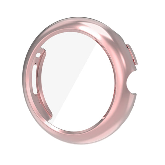 For Google Pixel Watch 3 41mm ENKAY Hat-Prince Full Coverage Electroplated Soft TPU Case with Screen Protection(Pink) - free shipping - PMC Jewellery - Order now!