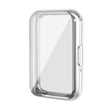 For Samsung Galaxy Fit3 ENKAY Hat-Prince Full Coverage Electroplated Soft TPU Case with Screen Protection(Silver) - free shipping - PMc TechLife - Order now!