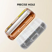 For Samsung Galaxy Fit3 ENKAY Hat-Prince Full Coverage Electroplated Soft TPU Case with Screen Protection(Silver)