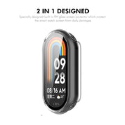 For Xiaomi Smart Band 9 / 9 NFC ENKAY Hat-Prince PC Frame Watch Protective Case with Tempered Film(Transparent)
