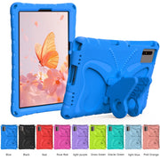 For Lenovo Tab M11 / Xiaoxin Pad 11 2024 Butterfly Bracket EVA Shockproof Tablet Case(Blue)