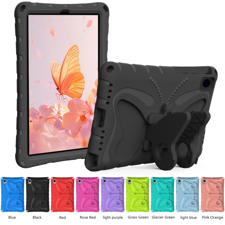 For Lenovo Tab M10 Plus TB-X606F 10.3 Butterfly Bracket EVA Shockproof Tablet Case(Black)