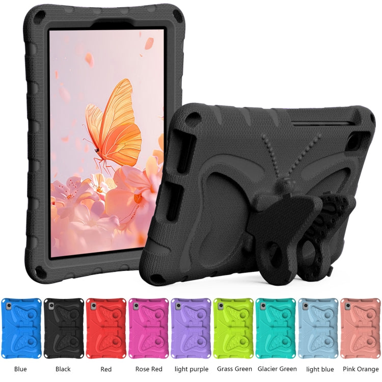 For Lenovo Tab M8 TB-8505F 8.0 / TB-8705N Butterfly Bracket EVA Shockproof Tablet Case(Black)