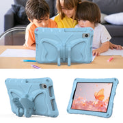 For Lenovo Tab M8 TB-8505F 8.0 / TB-8705N Butterfly Bracket EVA Shockproof Tablet Case(Light Blue)