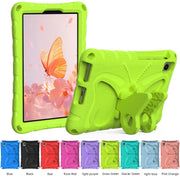 For Lenovo Tab M8 TB-8505F 8.0 / TB-8705N Butterfly Bracket EVA Shockproof Tablet Case(Grass Green)