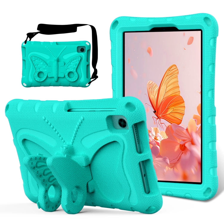 For Lenovo Tab M8 TB-8505F 8.0 / TB-8705N Butterfly Bracket EVA Shockproof Tablet Case(Mint Green) - Lenovo by PMC TechLife | Online Shopping South Africa | PMC TechLife | Buy Now Pay Later Mobicred