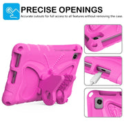 For Lenovo Tab M8 TB-8505F 8.0 / TB-8705N Butterfly Bracket EVA Shockproof Tablet Case(RoseRed)