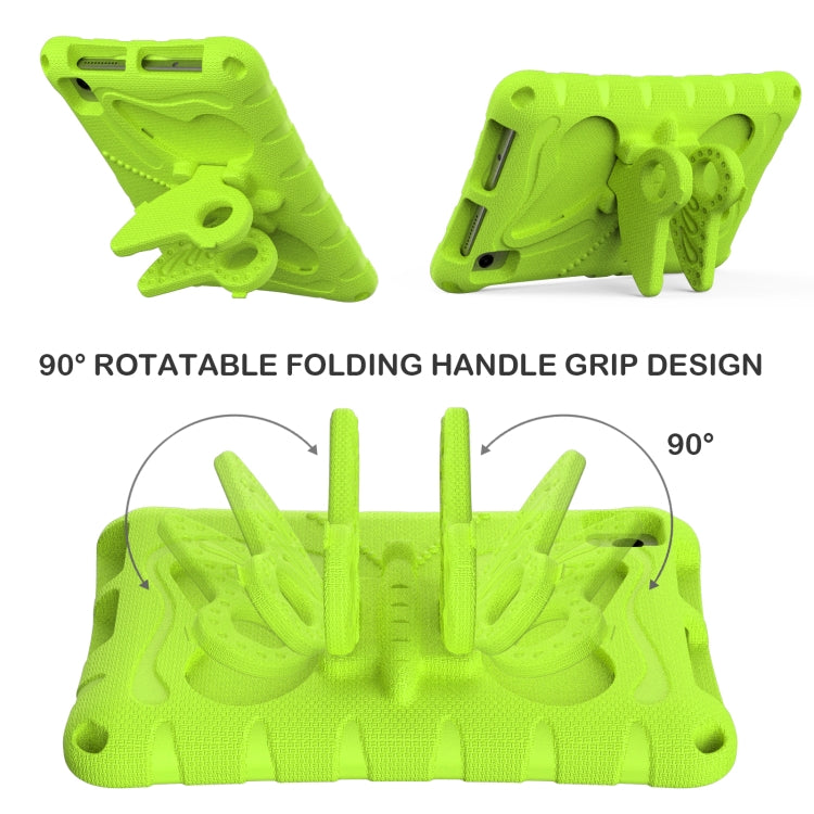 For Lenovo Tan M8 Gen4 8.0 2023 Butterfly Bracket EVA Shockproof Tablet Case(Grass Green)