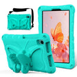 For Lenovo Tan M8 Gen4 8.0 2023 Butterfly Bracket EVA Shockproof Tablet Case(Mint Green) - Lenovo by PMC TechLife | Online Shopping South Africa | PMC TechLife | Buy Now Pay Later Mobicred