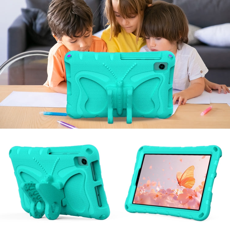 For Lenovo Tan M8 Gen4 8.0 2023 Butterfly Bracket EVA Shockproof Tablet Case(Mint Green)