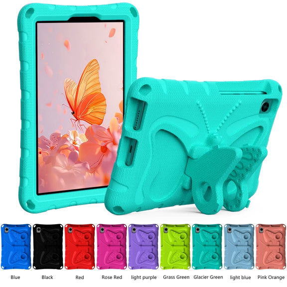 For Lenovo Tan M8 Gen4 8.0 2023 Butterfly Bracket EVA Shockproof Tablet Case(Mint Green)