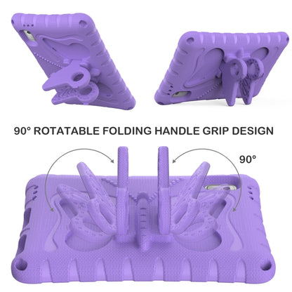 For Lenovo Tab M9 TB-310XU 2023 Butterfly Bracket EVA Shockproof Tablet Case(Light Purple) - Lenovo by PMC Jewellery | Online Shopping South Africa | PMC Jewellery | Buy Now Pay Later Mobicred