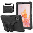 For Lenovo Tab M9 TB-310XU 2023 Butterfly Bracket EVA Shockproof Tablet Case(Black) - Lenovo by PMC TechLife | Online Shopping South Africa | PMC TechLife | Buy Now Pay Later Mobicred