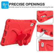 For Lenovo Tab M9 TB-310XU 2023 Butterfly Bracket EVA Shockproof Tablet Case(Red)