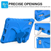 For Lenovo Tab M9 TB-310XU 2023 Butterfly Bracket EVA Shockproof Tablet Case(Blue)